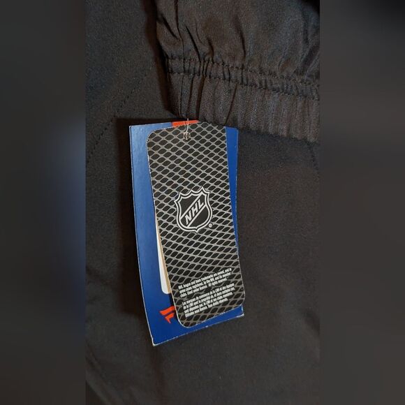 NWT NHL Boston Bruins Black Fanatics Branded True Varsity Coach Jacket Mens M - Picture 9 of 12